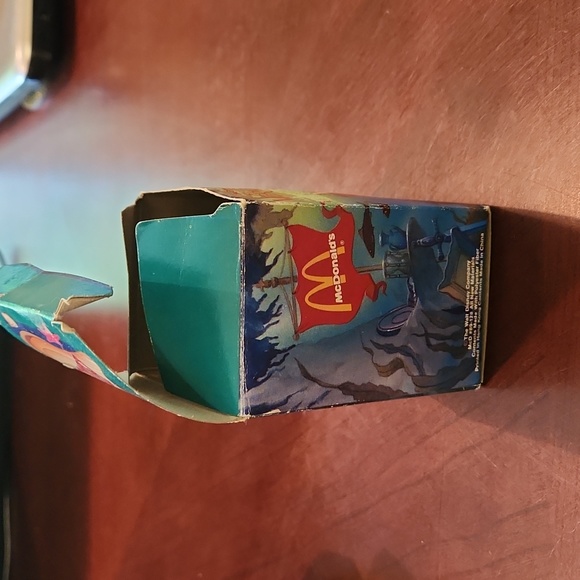 1989 McDonald's The Little Mermaid Flounder Plush Ornament - Picture 7 of 7